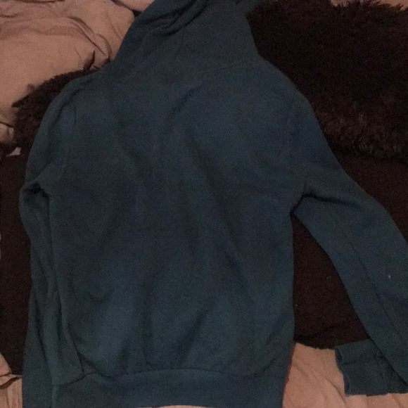 turquoise PINK zip up sweatshirt - Picture 3 of 3